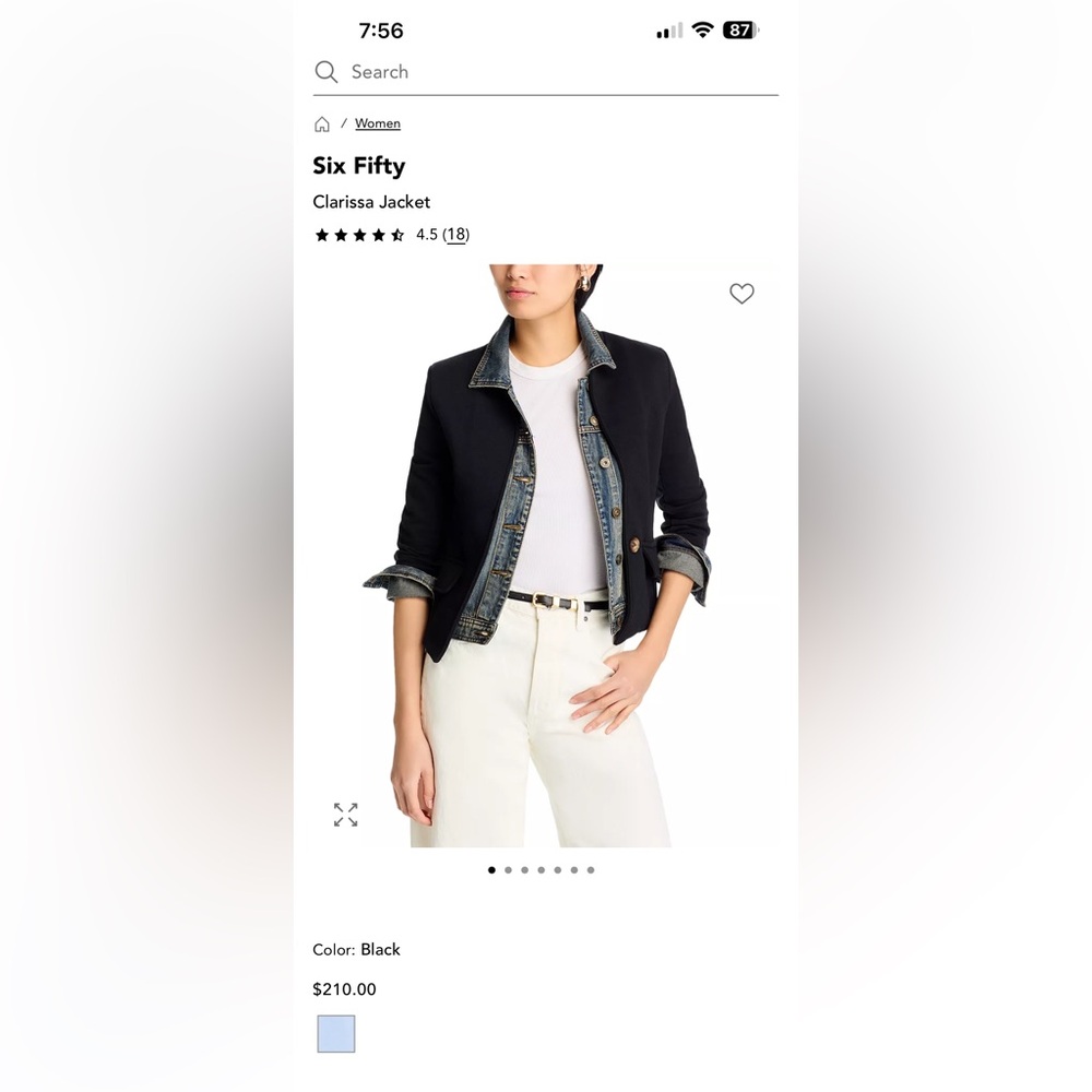 Black Clarissa Jacket
